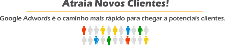 Comece a anunciar no Google Adwords.